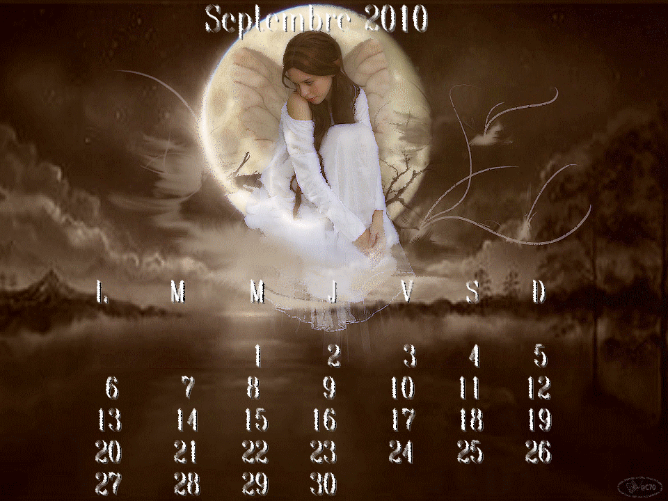 Calendrier Septembre 2010
